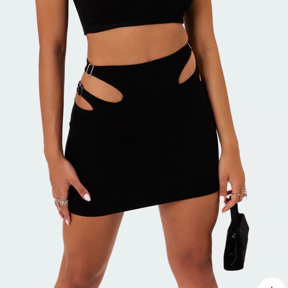 Edikted Cut Out Skirt